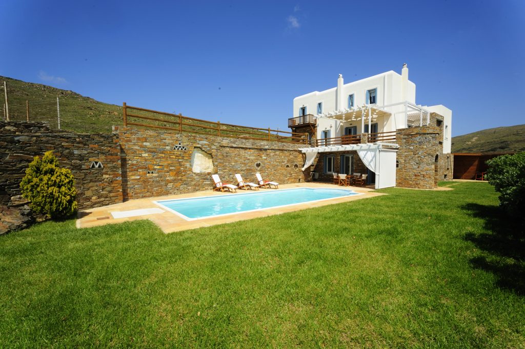 Garden around the villa